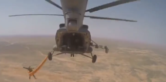 Syrian, Russian paratroopers carry out drill in second joint exercise this month