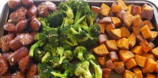 Sheet Pan Sausage and Vegetables