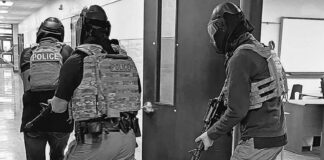 Local agencies take part in active shooter training exercise