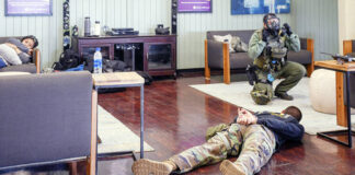 Civil Support Team exercise at Kaua‘i Community College