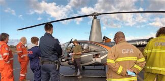 Multiagency plane crash exercise at Stawell Airbase