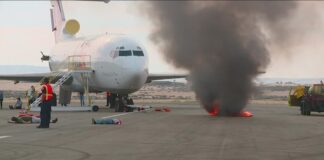 Emergency agencies take part in Boise Airport disaster exercise