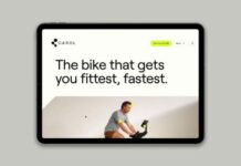 Inspiring yet credible: Accept & Proceed’s identity for groundbreaking AI exercise bike