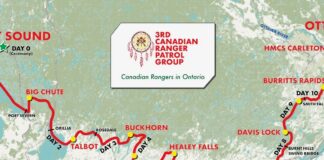 Canadian Rangers marking 75th anniversary with canoe exercise