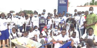 Sanyany Red Cross Link Engaged Community on A Massive Cleansing Exercise –