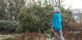 Nordic walking is good exercise even if you have joint or bone issues