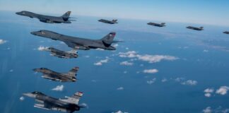 US, South Korea conduct bilateral exercises over Korean Peninsula