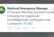 NEMA deletes accidental tsunami alert that was part of a training exercise