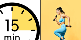 When you only have 15 minutes for exercise. What should you do?