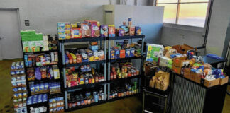 Gym exercises its charitable muscles