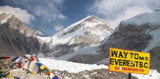 A Helicopter Tour To Everest Base Camp