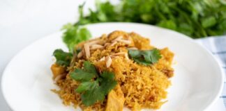One Pan Chicken Biryani