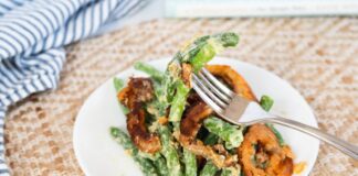 Healthy Green Bean Casserole From Scratch