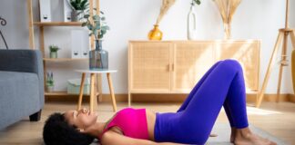 A 20-Minute Yoga Flow You Can Do Lying Down