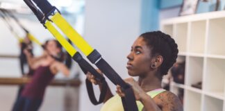 A 10-Minute TRX Workout | Well+Good