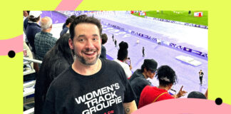 Alexis Ohanian is a “Fairy Godparent” for Women’s Track & Field