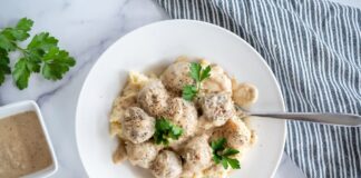 Healthy Swedish Meatballs