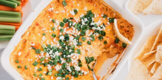 Creamy Buffalo Chicken Dip