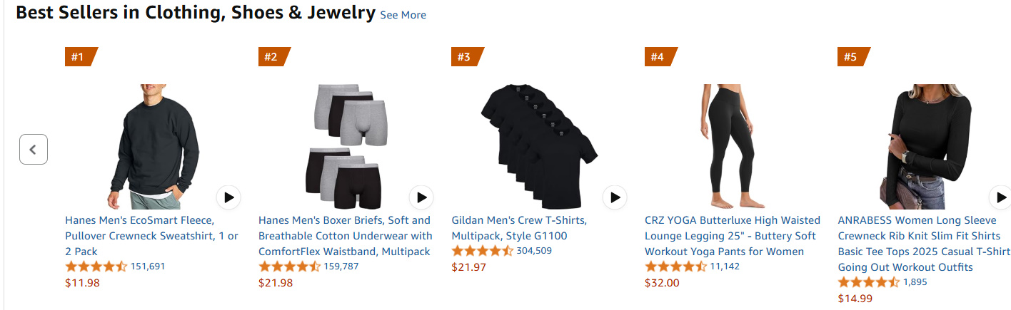 Amazon Best Sellers Amazon Best Sellers