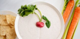 Radish Cream Cheese Dip (Kid Favorite!)