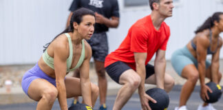 How to Do Medicine Ball Squats